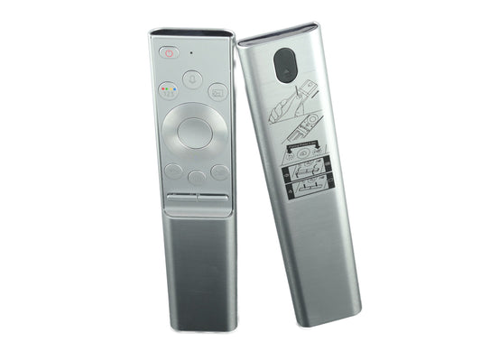 azurano Fernbedienung für SAMSUNG BN59-01265A BN59-01270A, BN59-01272A, BN59-01300G BN59-01300H, BN59-01300J, BN59-01300F, BN59-01311B, BN59-01311G, BN59-01311H, BN59-01335B - Metall Gehäuse, VOICE - Bild 1