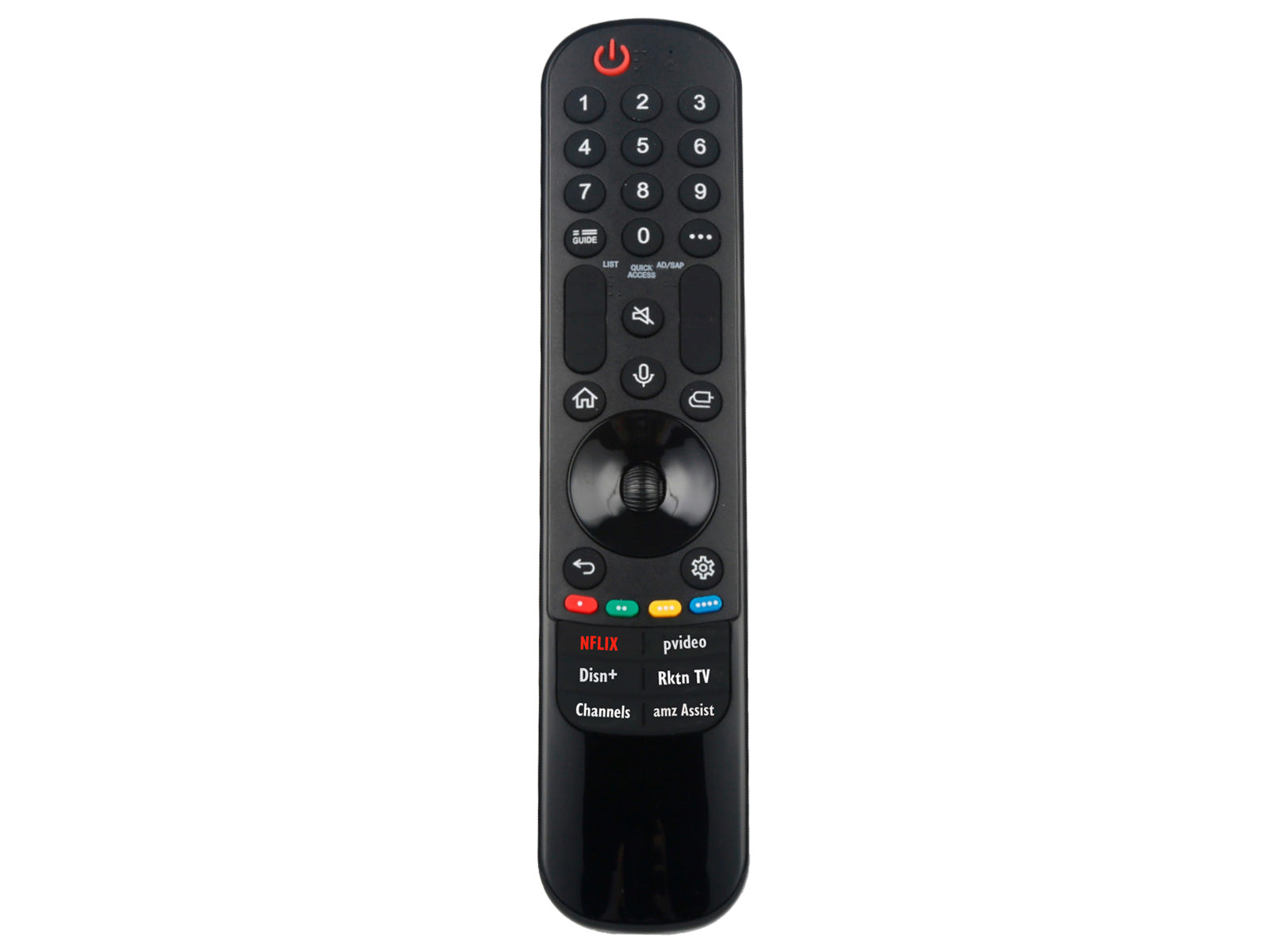azurano Fernbedienung für LG AN-MR24GA, AKB76045003, Magic Voice Mouse Remote, OLED NanoCell QNED - Bild 9