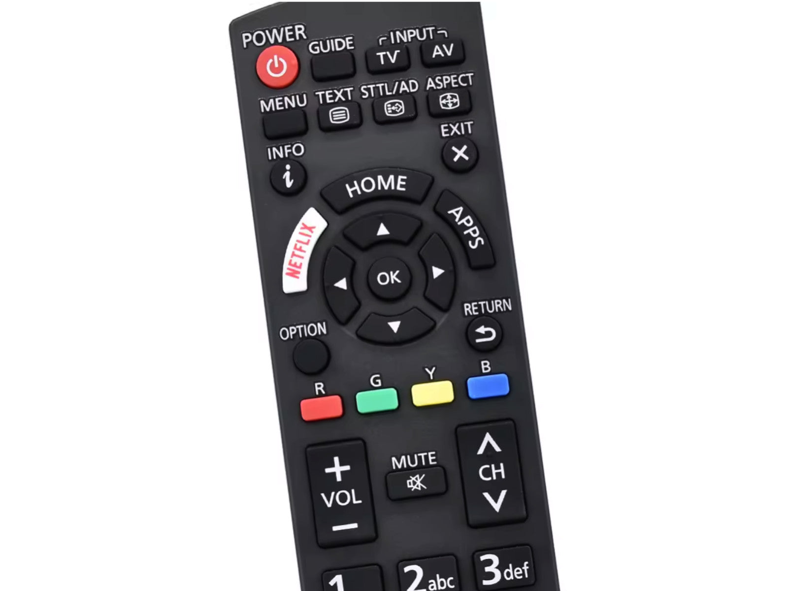 azurano Fernbedienung für PANASONIC N2QAYB001109 / N2QAYB001133 - Ersetzt auch N2QAYB001009, N2QAYB001008, N2QAYB001010, N2QAYB001115, N2QAYB001178, N2QAYB000047 - Bild 3