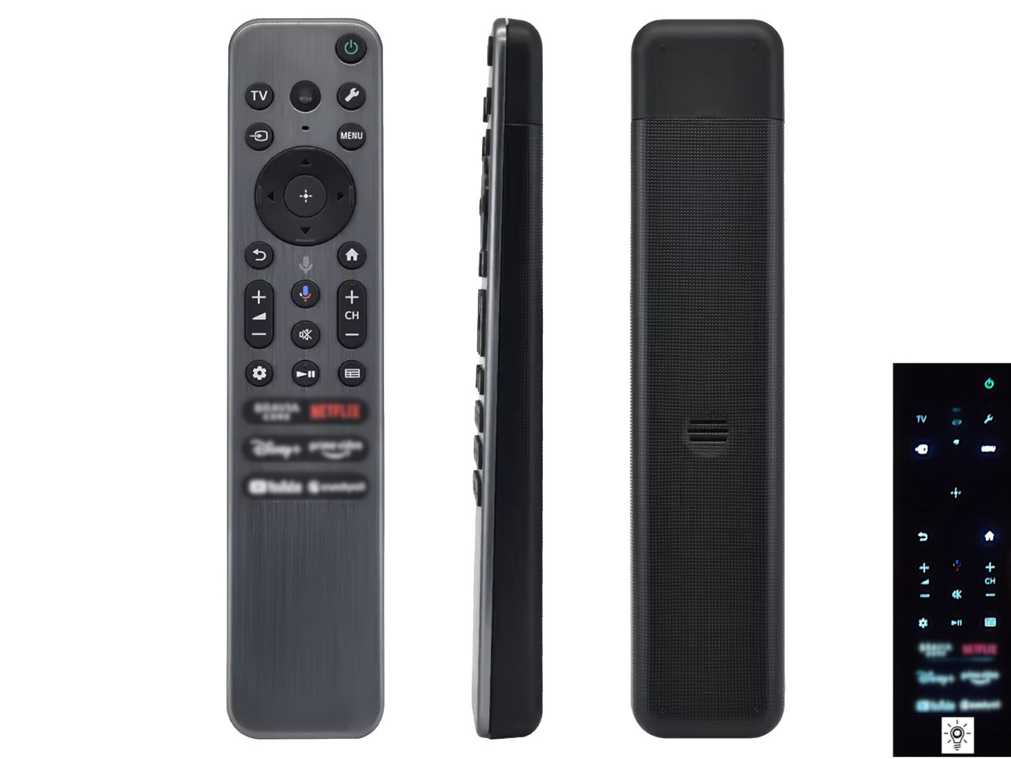 azurano Fernbedienung für SONY RMF-TX910U, RMFTX910U, Voice remote, backlight – Bild 1