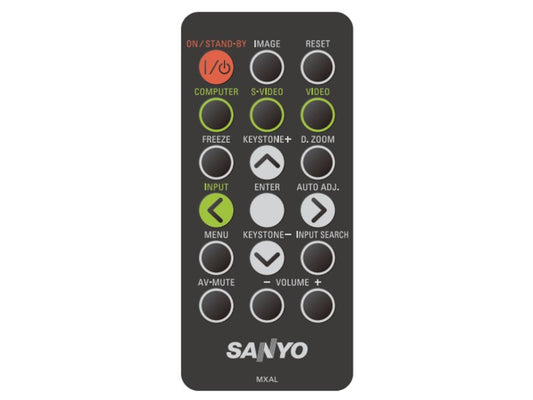 SANYO MXAL, CH458CS01G101 Original Fernbedienung - Bild 1