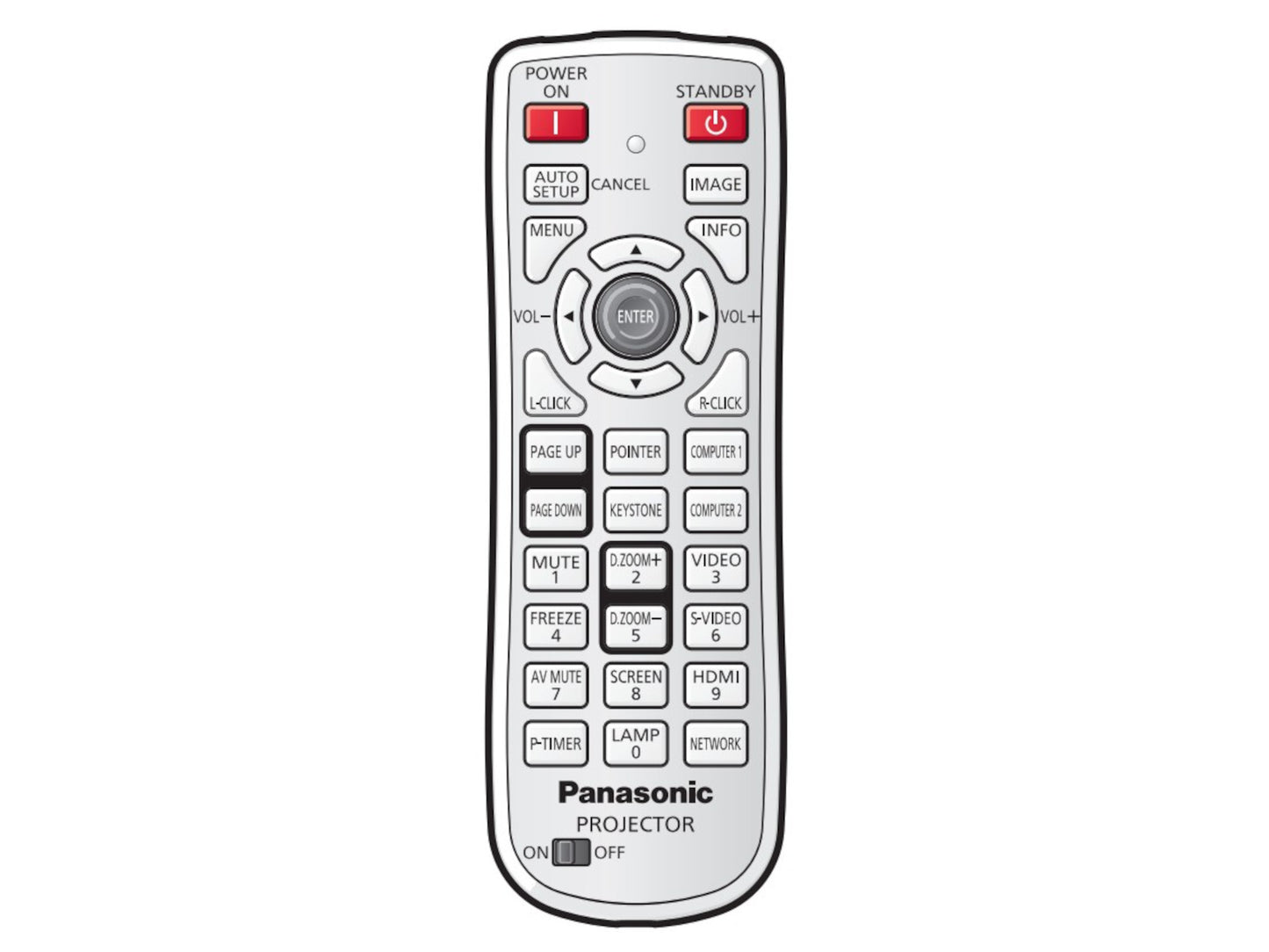 PANASONIC Fernbedienung 6451056016, N2QAYA000047 original - Bild 1