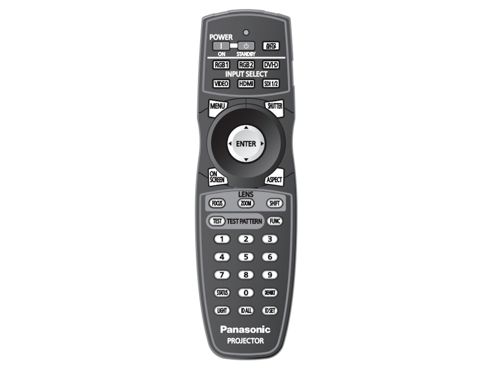 PANASONIC N2QAYB000769, iQB1DZ13K Original Fernbedienung - Bild 1