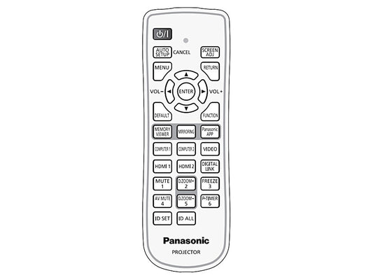 PANASONIC Fernbedienung N2QAYA000166, N2QAYA000146 original - Bild 1