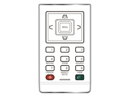 azurano Fernbedienung für ACER VZ.K0100.002 - Bild 1
