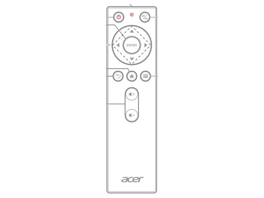 ACER MC.JRK11.003, MCJRK11003 Original Fernbedienung - Bild 1
