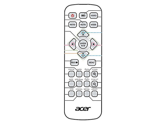 ACER MC.JMQ11.007, MCJMQ11007 Original Fernbedienung - Bild 1
