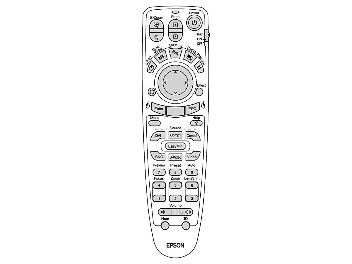EPSON Fernbedienung 1231189 – Bild 1