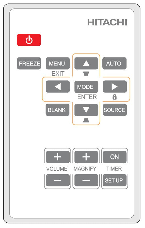 HITACHI Fernbedienung HL02961 original - Bild 1