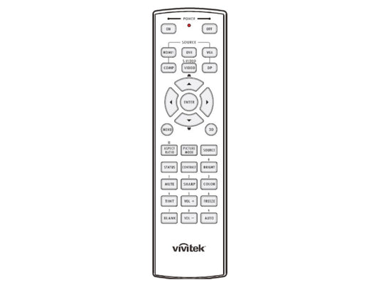 VIVITEK 5041845500, 5041824300 Original Fernbedienung - Bild 1