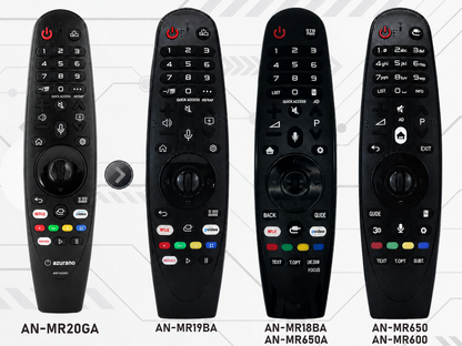 azurano Fernbedienung für LG Magic Remote MR20GA MR19BA MR18BA MR650A MR600 NO Mouse & Voice OLED Nano UHD 4K – Bild 6