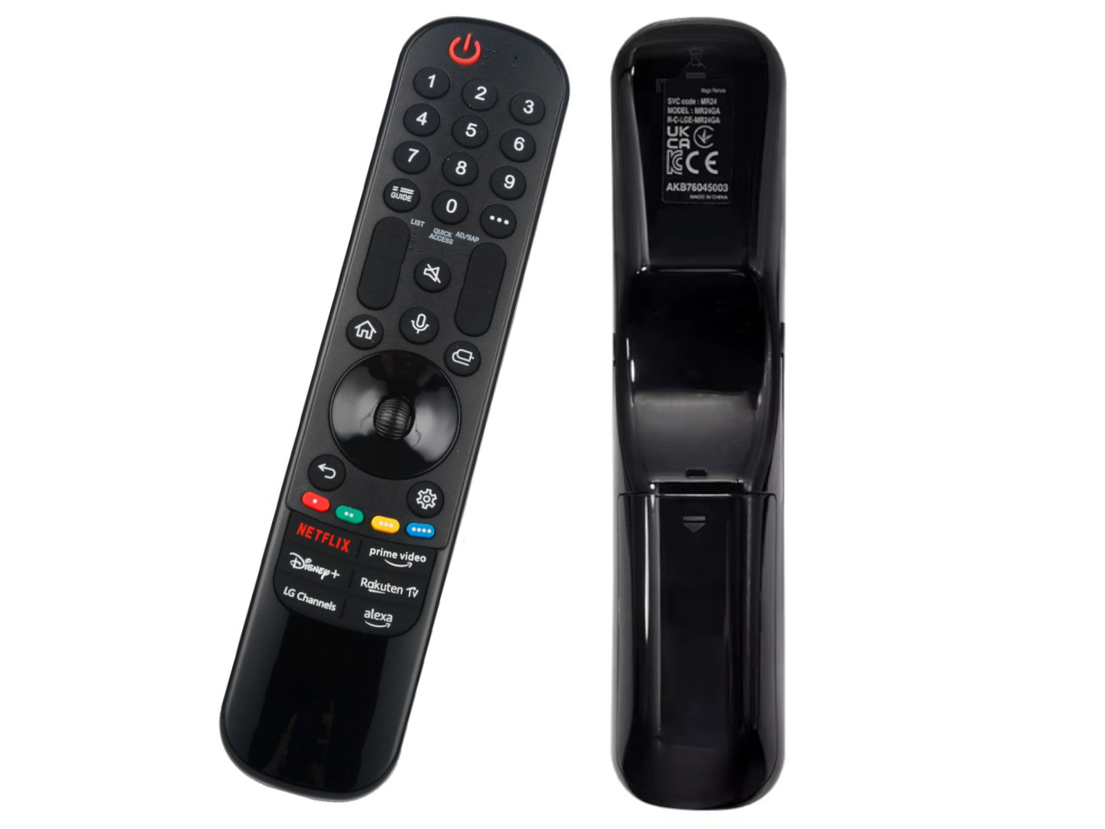 azurano Fernbedienung für LG AN-MR24GA, MR24GA, AKB76045003, Magic Voice Mouse Remote, OLED NanoCell QNED - Bild 1