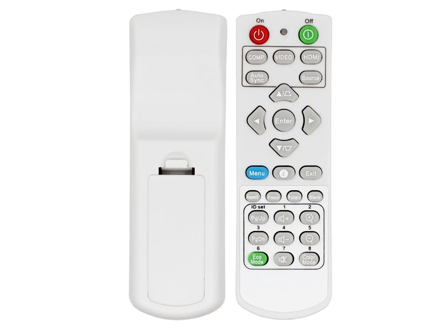 azurano Fernbedienung für VIEWSONIC A-00010005, A-00010188, A-00010313, 5F.262J3.061, Q-3101 - Bild 1