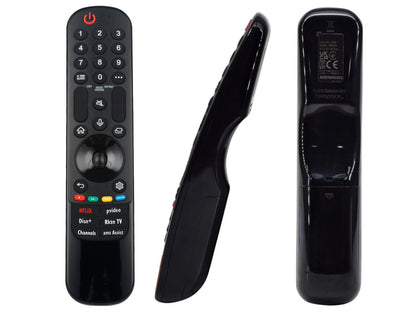azurano Universal Fernbedienung für alle LG Magic Remote 2024 - 2015 OLED NanoCell QNED 8K 4K UHD HD TV - OHNE Maus & Sprache - MR24GA MR23GA MR22GA & GN MR21GA MR20GA MR19BA MR18BA MR650A MR650 MR600 - Bild 1