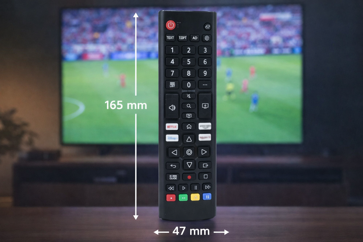 azurano Fernbedienung für LG AKB76037605 - 32LM6380 43UP75006 55UP75006 65UP75006 75UP75009 UP7700 UP7800 - LED, NANO & OLED Series - Bild 3