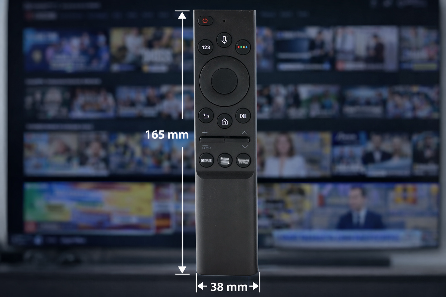 azurano Fernbedienung für SAMSUNG BN59-01363A, BN59-01363J, TM2180A - Sprachsteuerung / voice remote - Bild 3