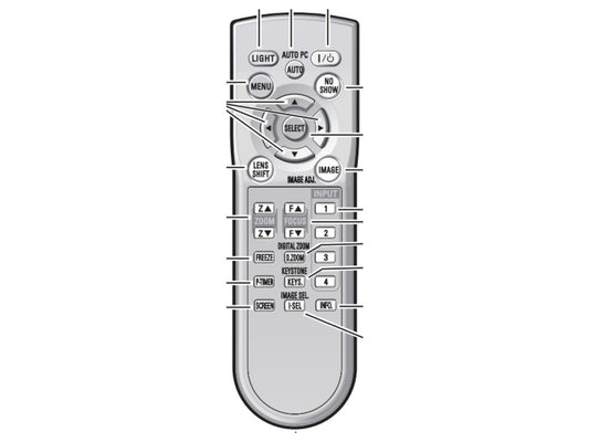 SANYO Fernbedienung 645 095 5549, 6450955549, 645-095-5549, CXWK original - Bild 1