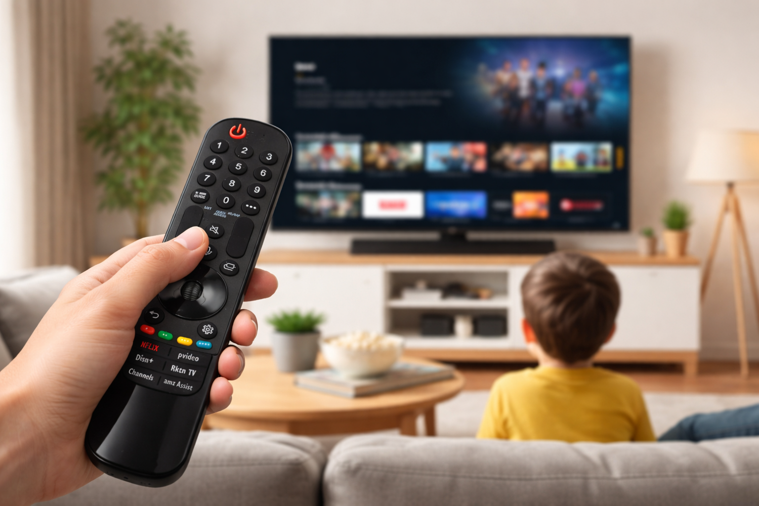 azurano Fernbedienung für LG Universal Magic remote, AN-MR24GA, MR23GA, MR22GA, MR21GA, MR20GA Voice Mouse, OLED NanoCell QNED - Bild 4