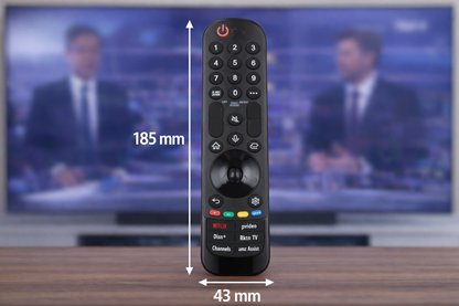 azurano Fernbedienung für LG AN-MR24GA, AKB76045003, Magic Voice Mouse Remote, OLED NanoCell QNED - Bild 3