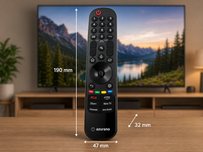azurano Fernbedienung für LG Universal Magic remote, AN-MR24GA, MR23GA, MR22GA, MR21GA, MR20GA Voice Mouse, OLED NanoCell QNED - Bild 9