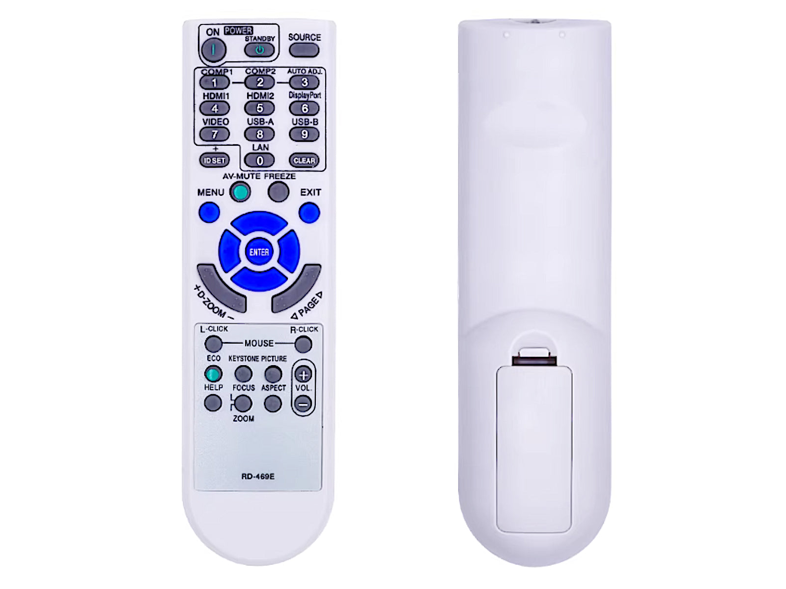 azurano Fernbedienung für NEC RD-469E, 7N901053, RMT-PJ36, 7N901051 - Bild 1
