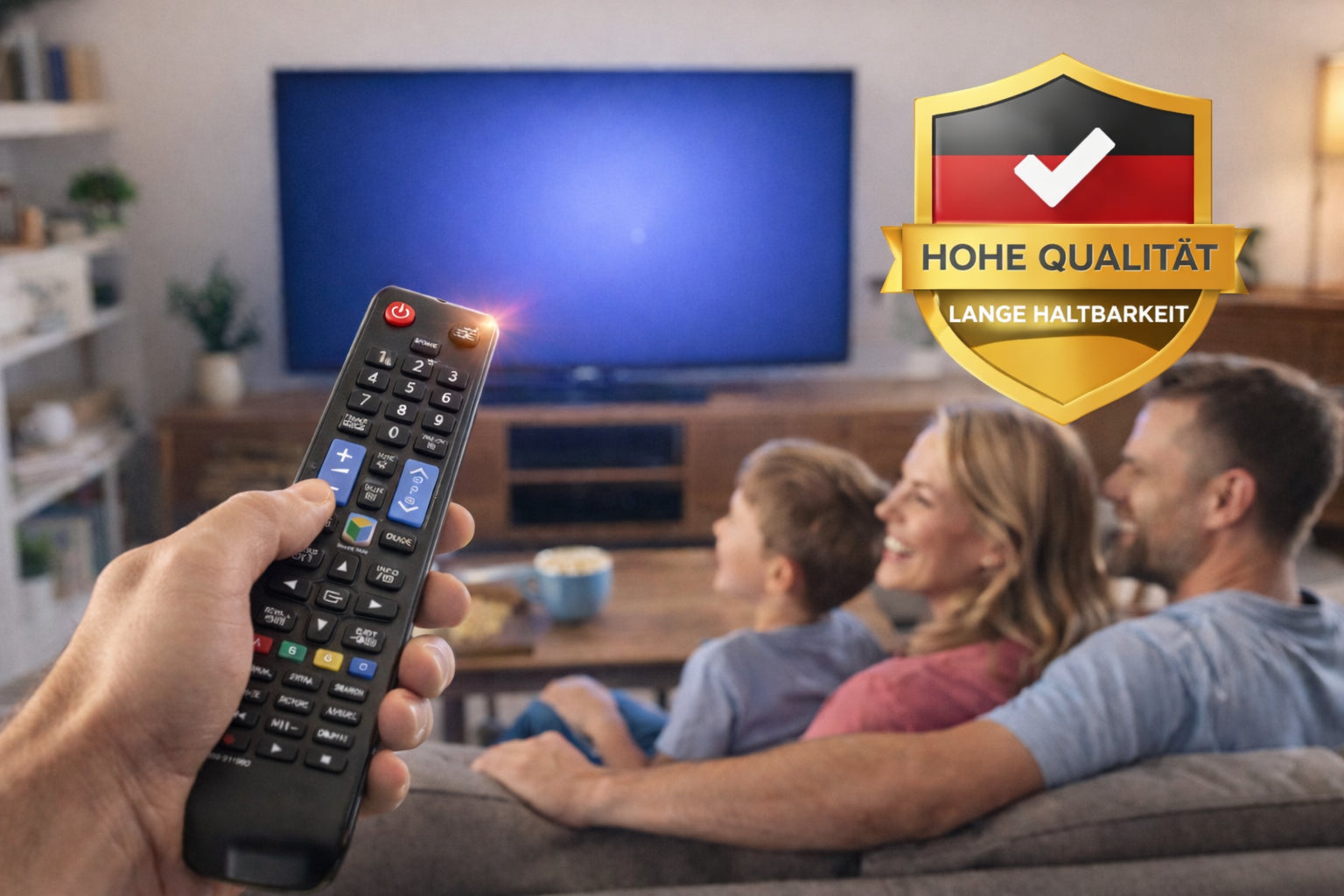 azurano Fernbedienung für SAMSUNG - kompatibel mit allen 2012-2019 SAMSUNG LED LCD 3D Smart TV - BN59-01198Q, BN5901198Q, TM1250A - Bild 4