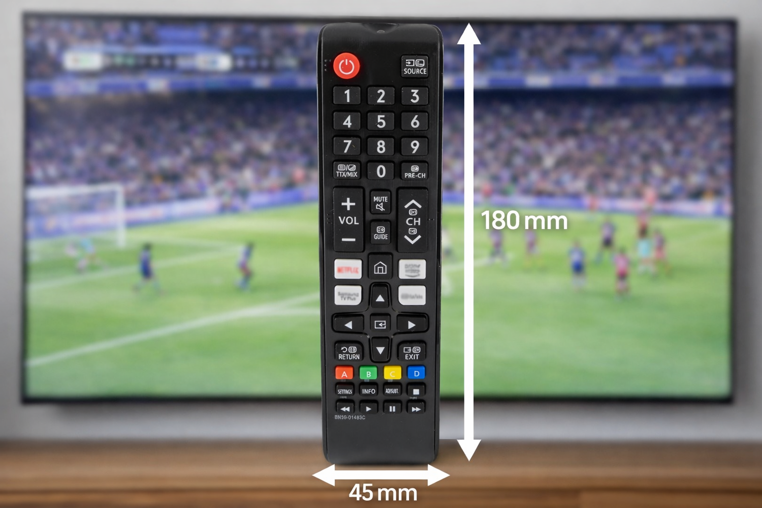 azurano Fernbedienung für SAMSUNG BN59-01483C - UHD 4K 8K AI Smart TV - Bild 3