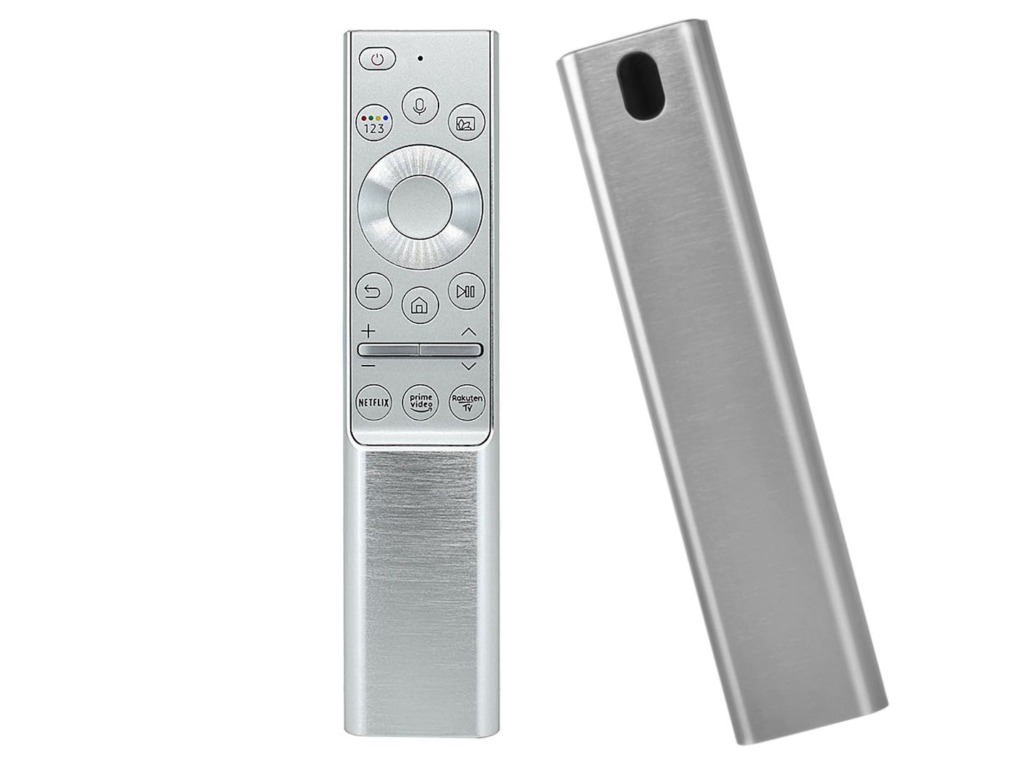 azurano Fernbedienung für SAMSUNG BN59-01311B, BN59-01327B, BN59-01328A, BN59-01346B, TM1990C, RMCRMT1AP1, Sprachfernbedienung mit Metall Gehäuse für QE GQ 4K QLED Series - Bild 1