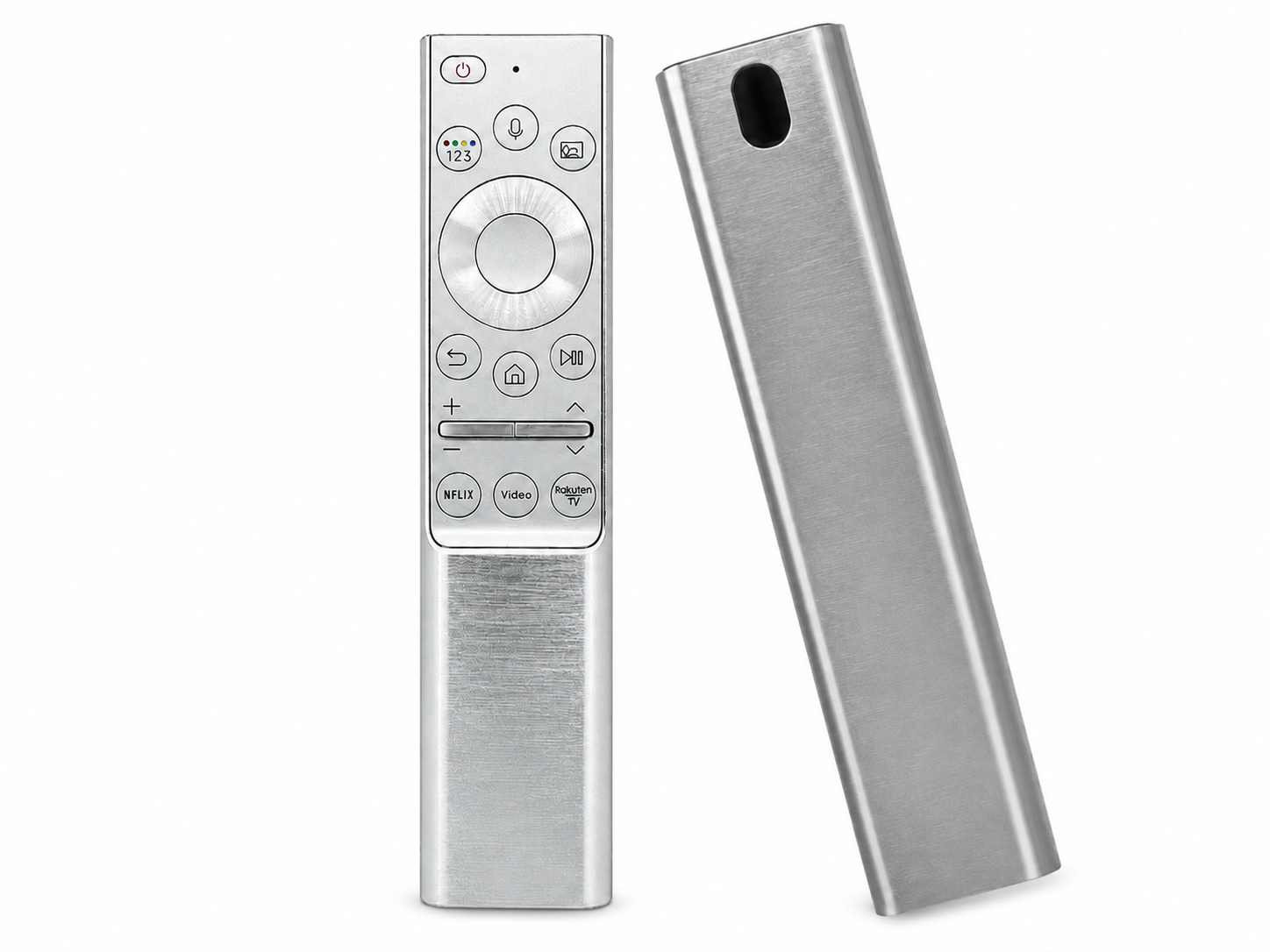 azurano Fernbedienung für SAMSUNG BN59-01311B, BN59-01327B, BN59-01328A, BN59-01346B, TM1990C, RMCRMT1AP1, Sprachfernbedienung mit Metall Gehäuse für QE GQ 4K QLED Series - Bild 1