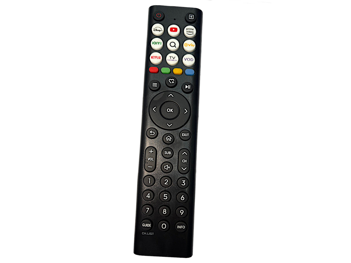 azurano Fernbedienung für HISENSE ERF2B38H, NO VOICE - Bild 1