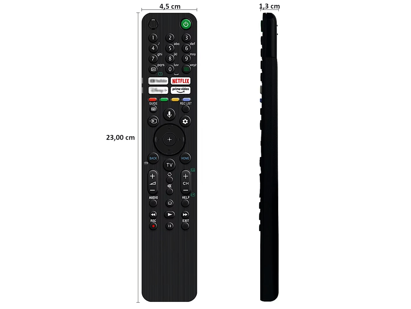 azurano Fernbedienung für SONY RMF-TX500E, 149355411, 149355414, 149355421, 149355423, VOICE Remote - Bild 5