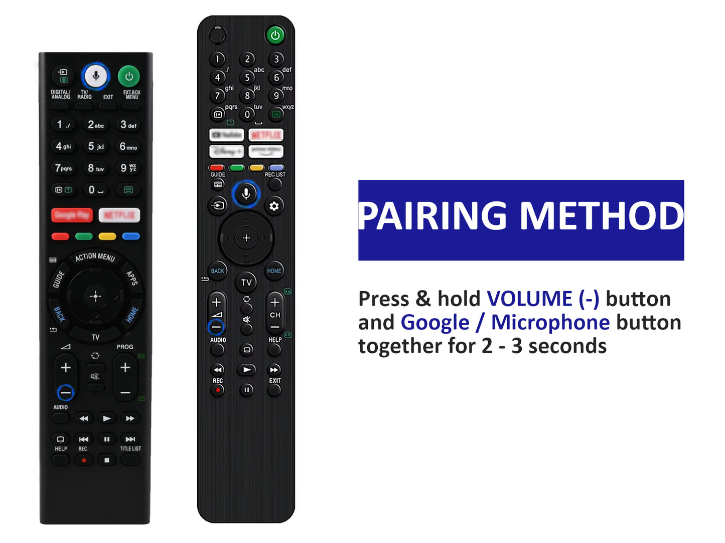 azurano Fernbedienung für SONY RMF-TX611E, 100504311, VOICE Remote - Bild 6