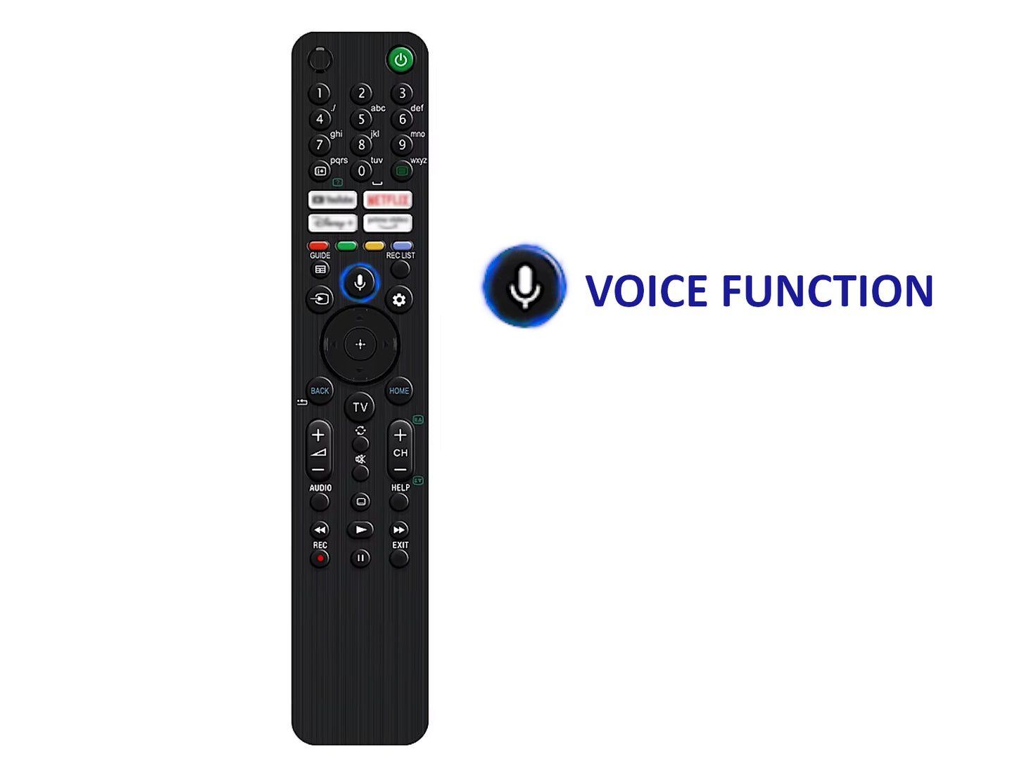 azurano Fernbedienung für SONY RMF-TX520E, 100995321 - Bild 2