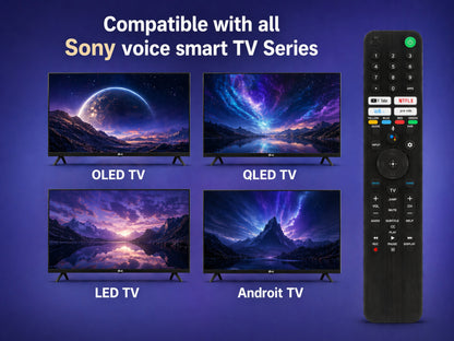 Universal Sprach Fernbedienung für alle SONY Smart TV mit Sprachsteuerung – Bild 5