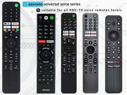 azurano Fernbedienung für SONY RMF-TX, Voice Remote - Universal for all SONY OLED QLED LED 8K 4K Bravia smart TV - Bild 3