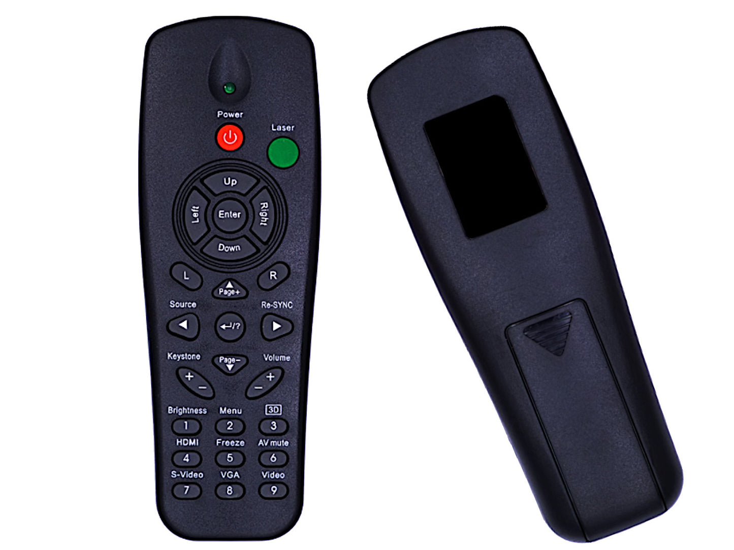 azurano Fernbedienung für OPTOMA BR-3048N, 3052N, 5016L, 5018L, 5022L, 5027L, 5028L, 5029L, 5023L, 5030L, 5033L, 5035N, 45.8EF01G001 - Bild 1