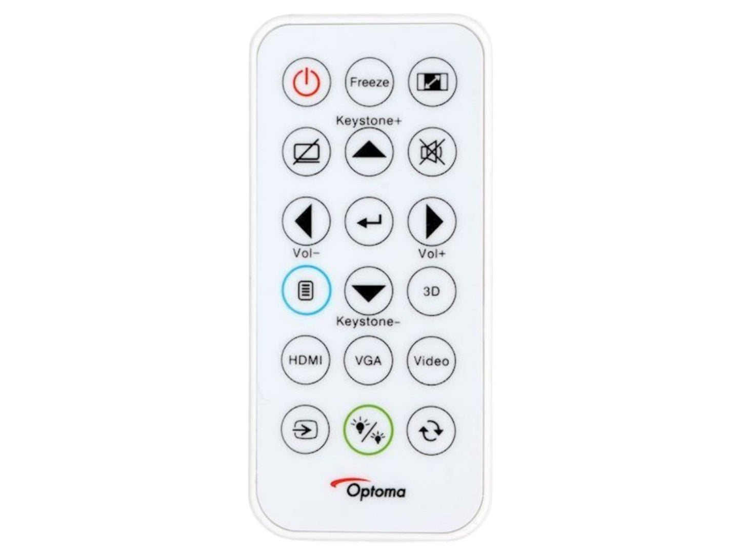 OPTOMA Fernbedienung 45.71P01G131 original - Bild 1