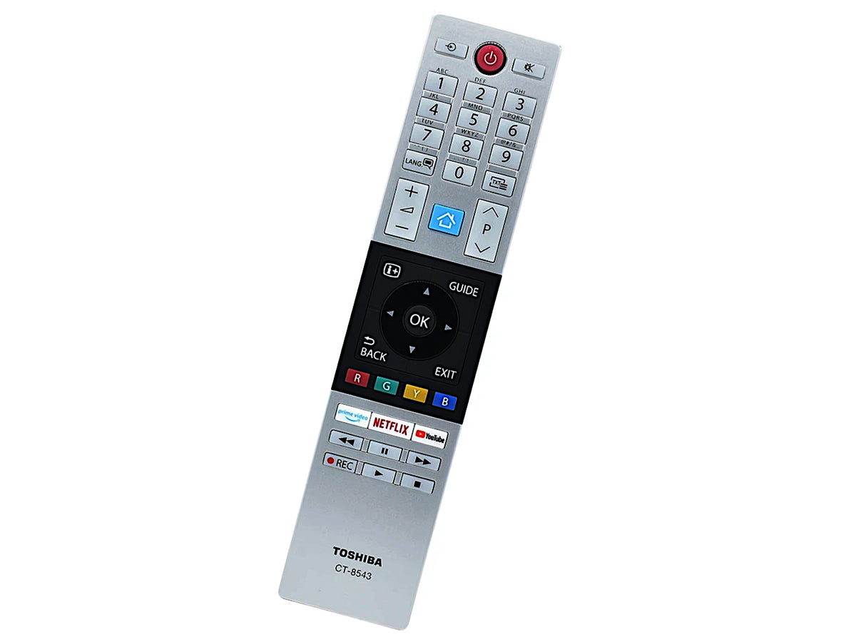 TOSHIBA Fernbedienung CT-8543, RC42151P, 30101775 – Bild 1