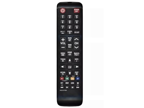 azurano Fernbedienung für SAMSUNG BN59-01180A - DB10D, DB22D, DB32D, DB32E, DB40D, DB40E, DB48D, DB48E, DB55D, DH40D, DH48D, DH55D, DM32D, DM32E, DM40D, DM40E, DM48D, DM48E, DM55D, DM55E, DM65D, DM75D, EB40D, QM85D, RM40D, RM48D, UE46D, UE55D - Bild 2