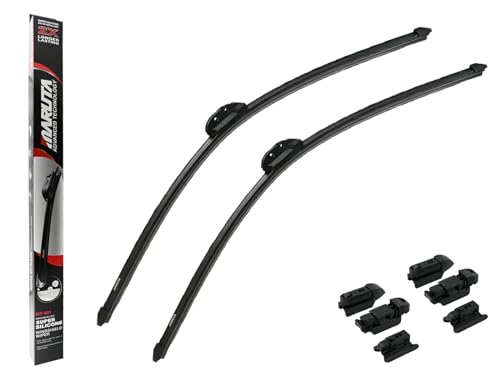 MARUTA Lotus Perl-Effekt Scheibenwischer SET 700 mm / 700 mm - universal - vorne, Aero-dynamik optimierte Wischerblätter aus exklusiver Silikon / Gummimischung (made in Japan) - Bild 10