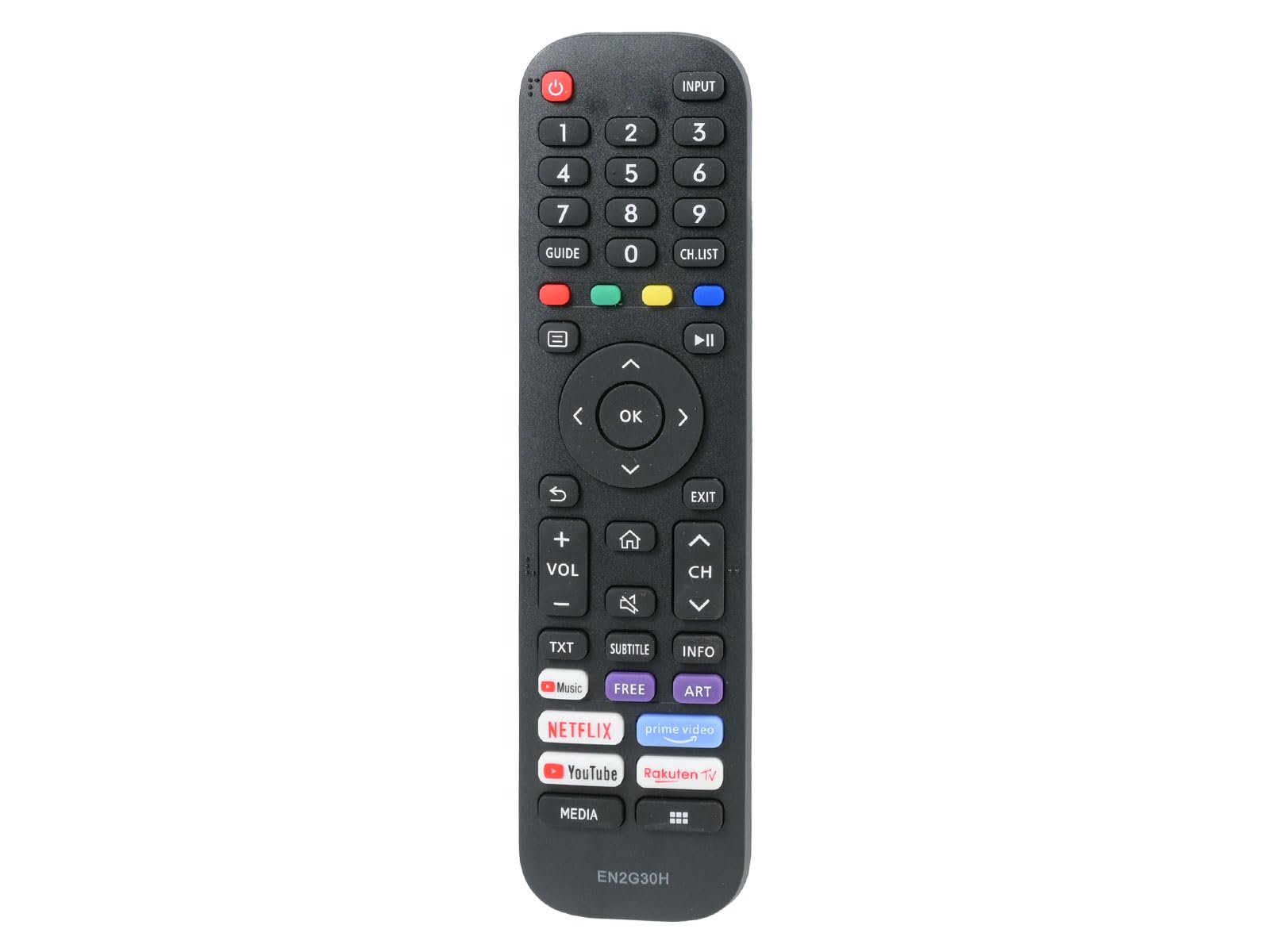 azurano Fernbedienung für HISENSE EN2G30H, T269780, HT269780, VIDAA, SUB EN2A30, HT266544 für Hisense 4k Ultra HD TV - Bild 9