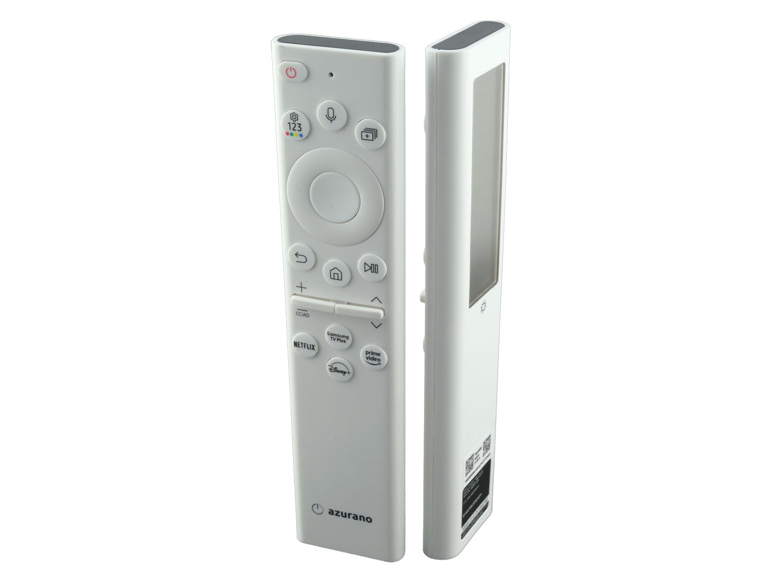 azurano Fernbedienung für SAMSUNG BN59-01391B, BN59-01391A, BN59-01385B, TM2281E - USB C / Eco Solar / Sprach Fernbedienung - Bild 10