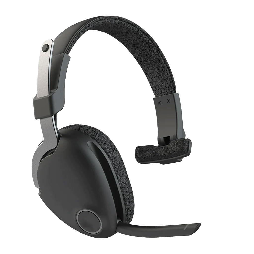 SonidoLab Vibe Production Over-Ear Bluetooth Headset – Kabellos & Kabel, Mikrofon, 60h Akku, PC, Laptop, Homeoffice, Gaming - Bild 9