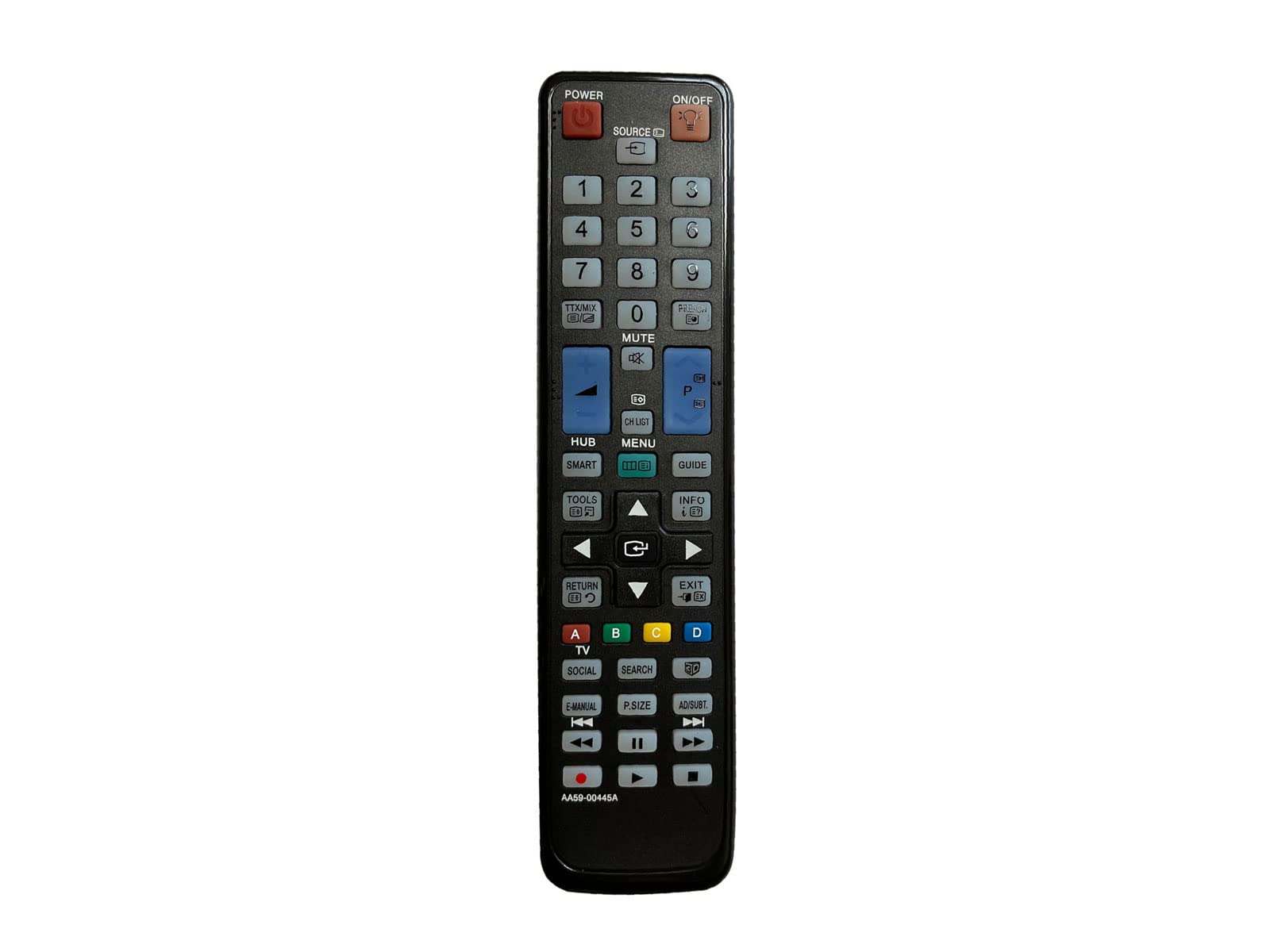 azurano Fernbedienung Ersatz für SAMSUNG AA59-00445A für UE32D6770W, UE40D6530W, UE46D7000L, UE55D6530W, UE55D7080L, UE55D8000, T23A750, T27A750, T27A950, PS51D6900DK, PS51D6900DM, PS51D6900DS, PS51D6905DK, PS51D6910DS, PS51D6915DK, PS51D6980DS, PS51D70 - Bild 3
