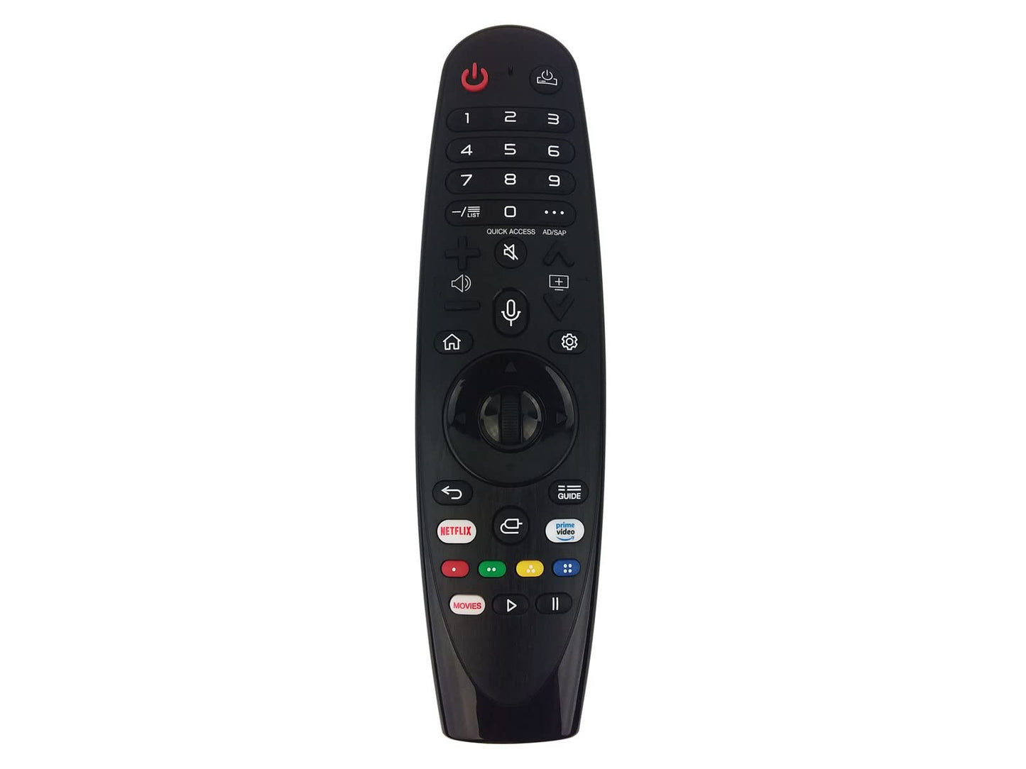 azurano Fernbedienung Magic Remote AN-MR20GA, AKB75855501 für 2020 LG Smart TV mit Sprachsteuerung, Mausfunktion, Direktasten für Netflix, Amazon Video & Rakuten-TV (Movies) - Bild 10