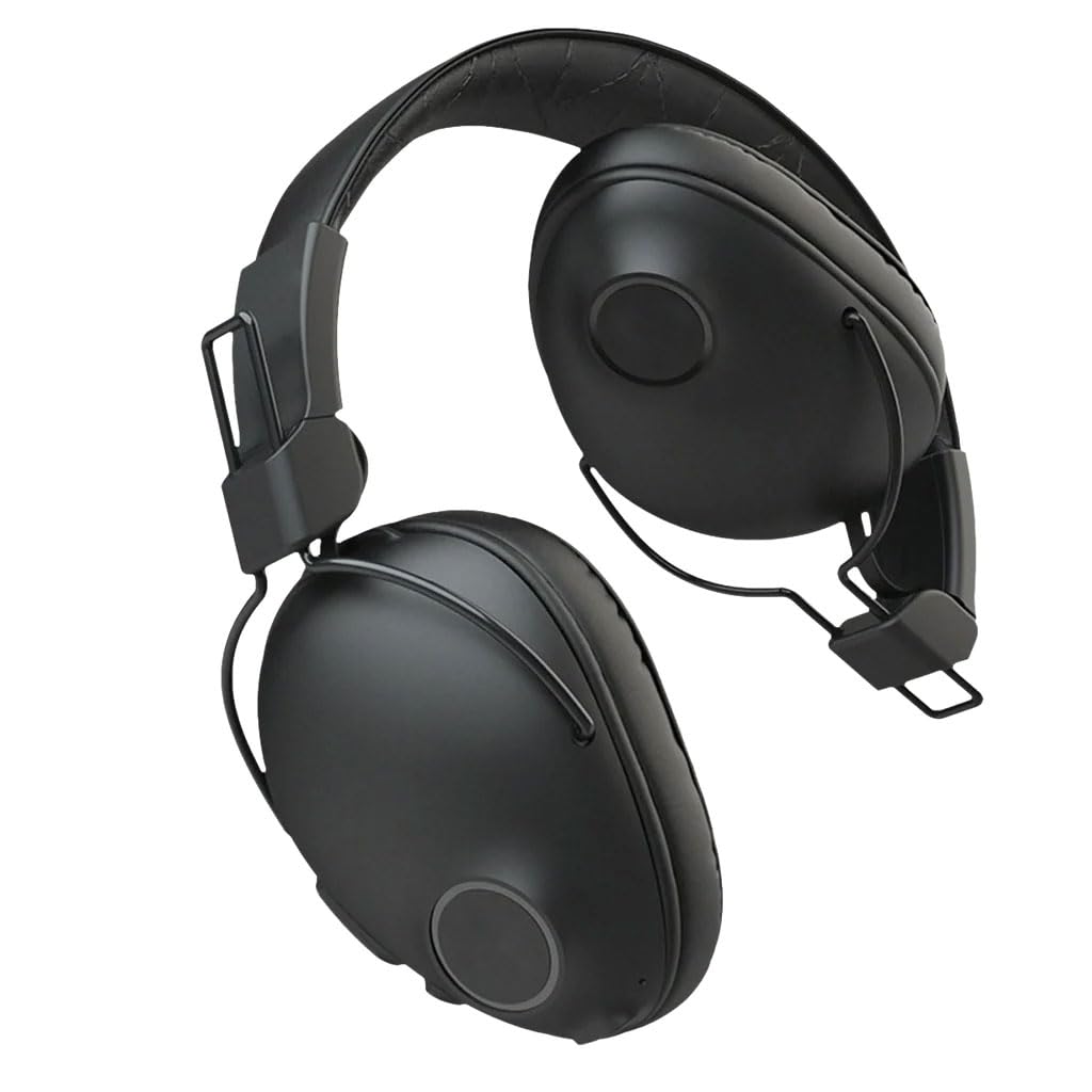 SonidoLab Session Pro Wireless Kopfhörer Kabellos Bluetooth, Over-Ear Kopfhörer Bluetooth, 50h Wiedergabe, Mikrofon für Telefonie, Anpassbarer EQ3-Sound, Leicht, Schwarz, Form-Fit-Ohrmuscheln, Ultraweiche Cloud Foam-Polster, Verstellbarer Kopfbügel - Bild 10