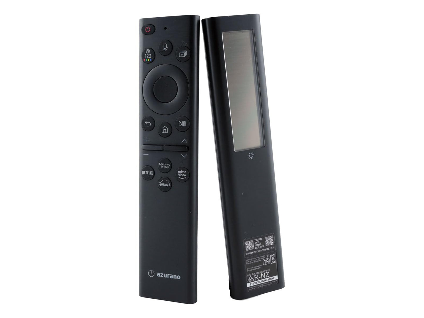 azurano Ersatz für Samsung Fernbedienung BN59-01385B, BN59-01385A, TM2280E - USB-C, Eco Solar & Sprachfunktion  - GQ43QN90 GQ43QN92 GQ43QN93 GQ43QN94 GQ55S95 GQ65S95. - SUB BN59-01391B, TM2281E - Bild 10