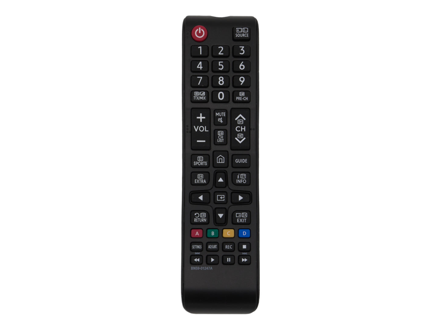 azurano Fernbedienung für SAMSUNG BN59-01247A, BN5901247A für Universal Remote für UA-, UE-, UN-, LE-, LA-, LE-Serie - Bild 1