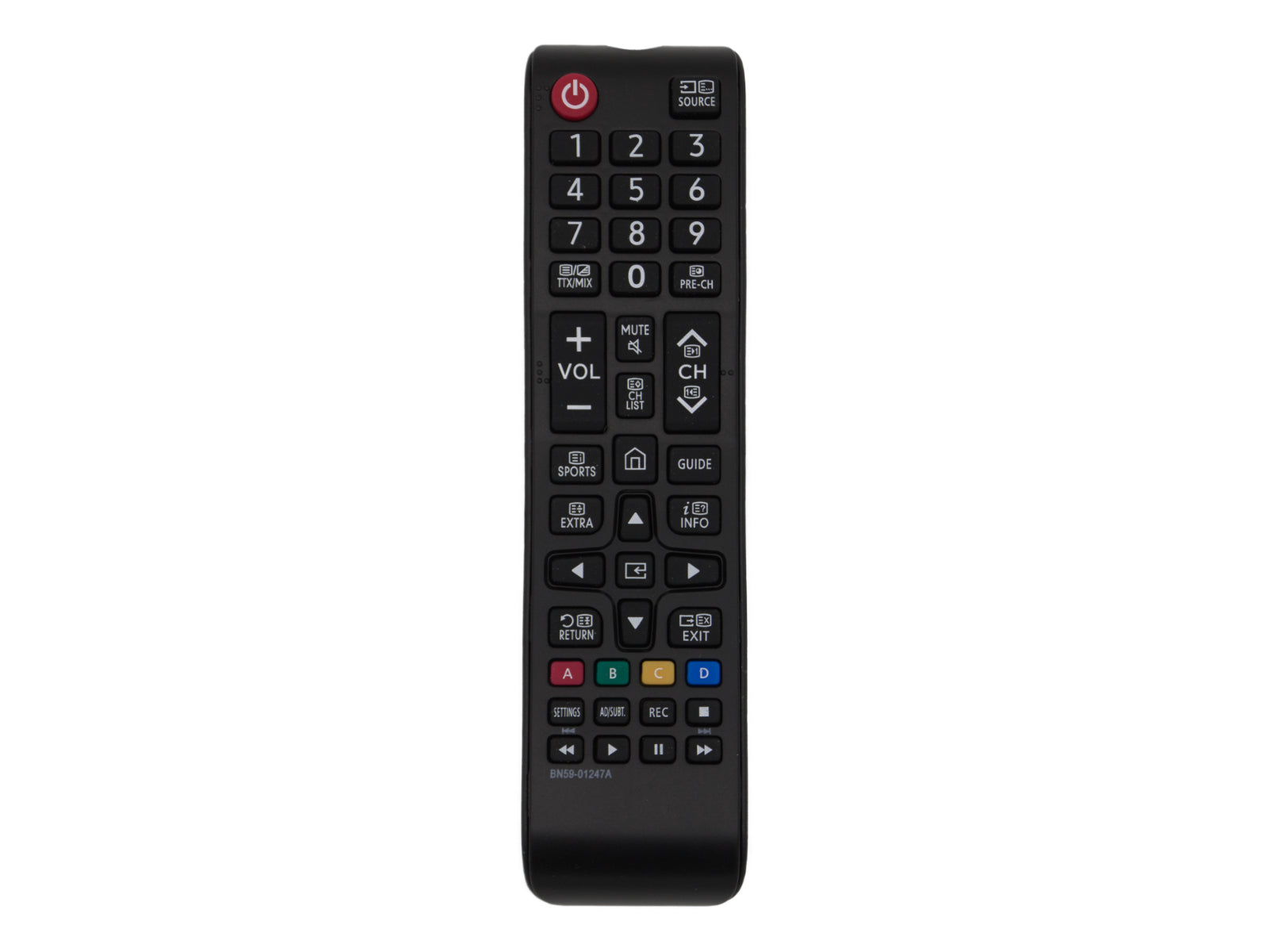 azurano Fernbedienung für SAMSUNG BN59-01247A, BN5901247A für Universal Remote für UA-, UE-, UN-, LE-, LA-, LE-Serie - Bild 1