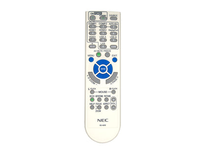 Original NEC Ersatz Fernbedienung RD-469E, 7N901053, RMT-PJ36, 7N901051. Ersetzt auch NEC RD-448E, 7N900921, RMT-PJ31, RD-443E, 7N900881, RD-450C - Bild 1